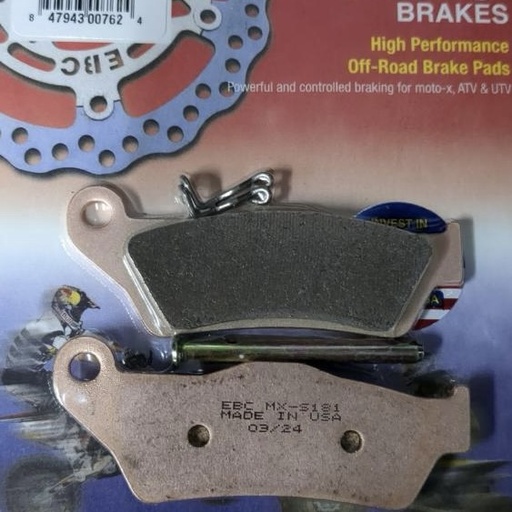 EBC Brake Pads MX-S181